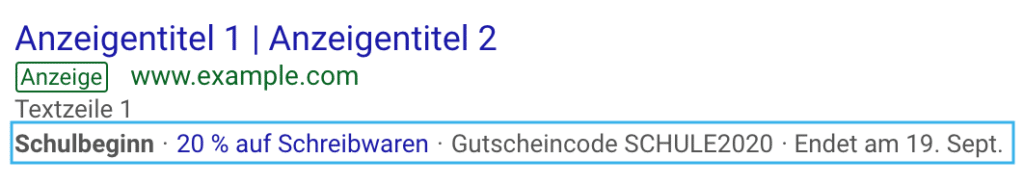 Beispielbild Angebotserweiterungen