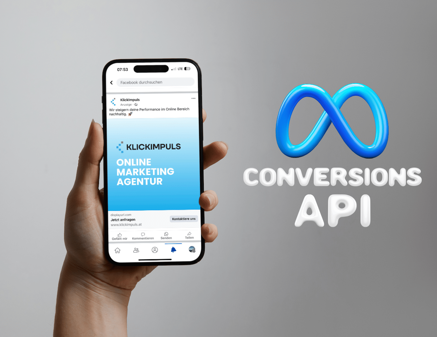 Titelbild Blogbeitrag Meta Conversions API