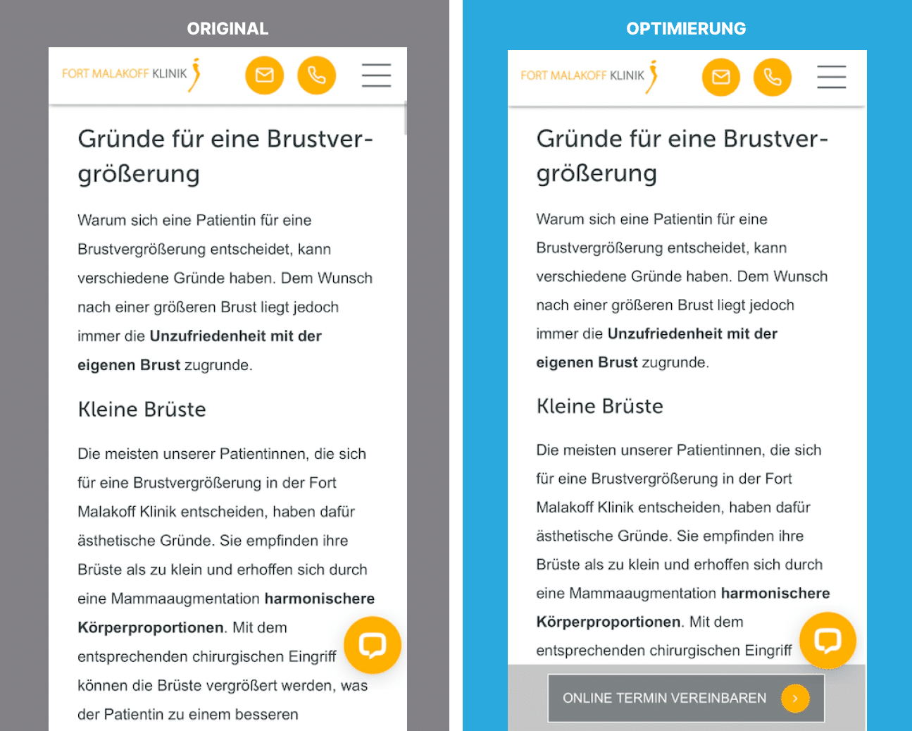 Mockup Mobile CTA Banner