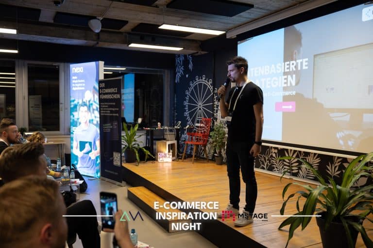 Armin Larndorfer als Speaker bei der E-Commerce Inspiration Night