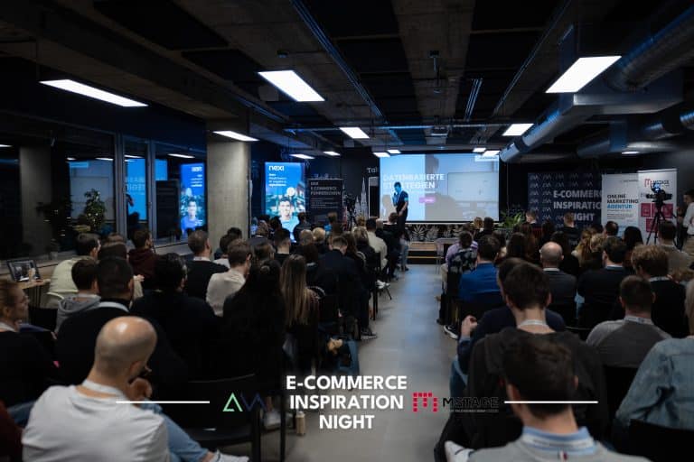 Armin Larndorfer als Speaker bei der E-Commerce Inspiration Night