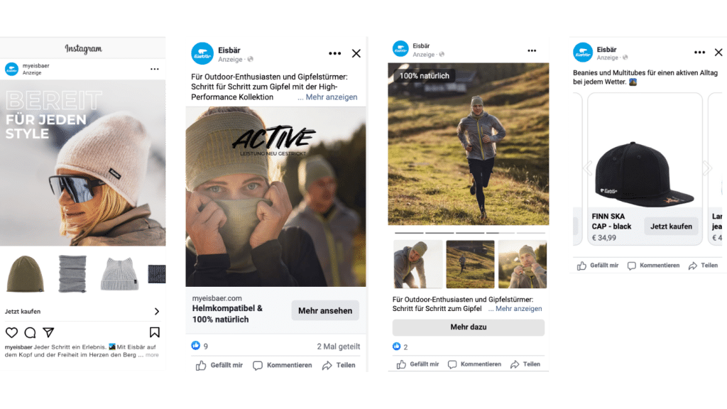 Eisbaer Ansicht Meta Ads