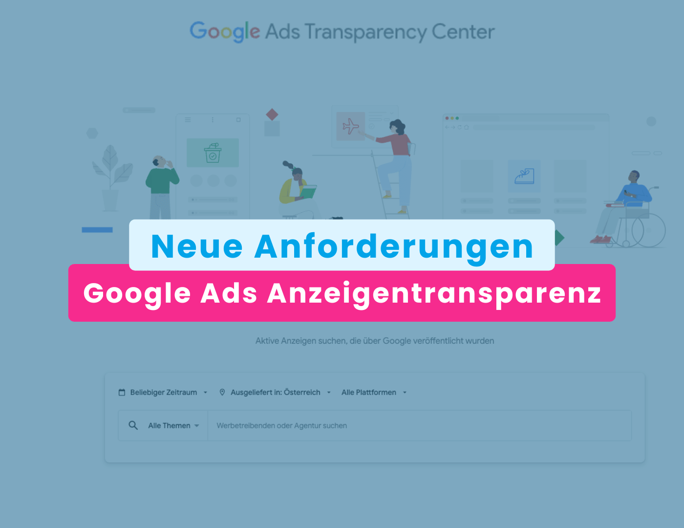 Titelbild Google Ads Anzeigentransparenz